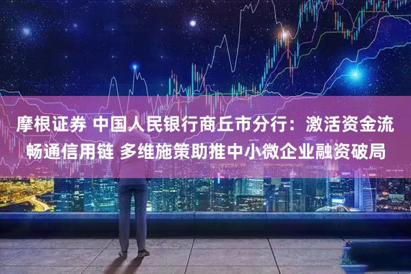 摩根证券 中国人民银行商丘市分行：激活资金流畅通信用链 多维施策助推中小微企业融资破局
