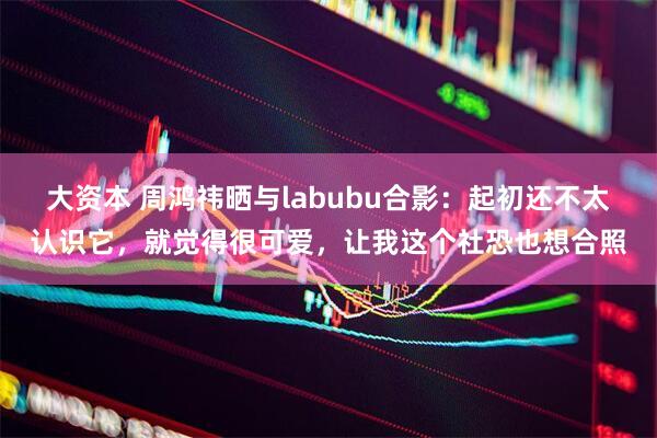 大资本 周鸿祎晒与labubu合影：起初还不太认识它，就觉得很可爱，让我这个社恐也想合照