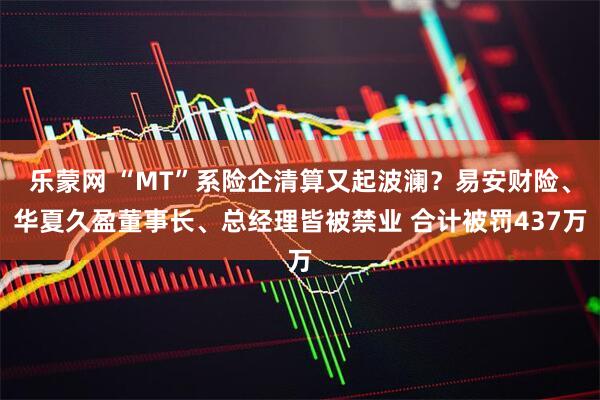 乐蒙网 “MT”系险企清算又起波澜？易安财险、华夏久盈董事长、总经理皆被禁业 合计被罚437万