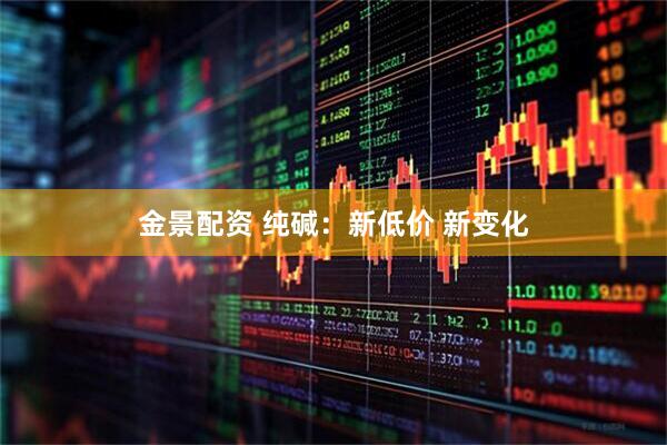 金景配资 纯碱：新低价 新变化