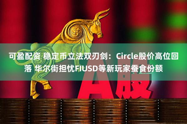 可盈配资 稳定币立法双刃剑：Circle股价高位回落 华尔街担忧FIUSD等新玩家蚕食份额
