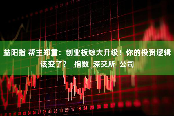 益阳指 帮主郑重：创业板综大升级！你的投资逻辑该变了？_指数_深交所_公司