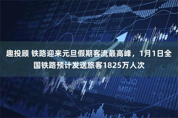 趣投顾 铁路迎来元旦假期客流最高峰，1月1日全国铁路预计发送旅客1825万人次